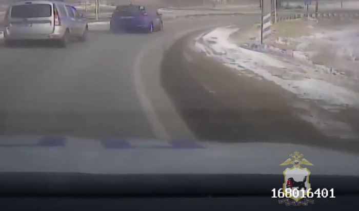 В Ангарске пьяный водитель устроил гонки с полицейскими