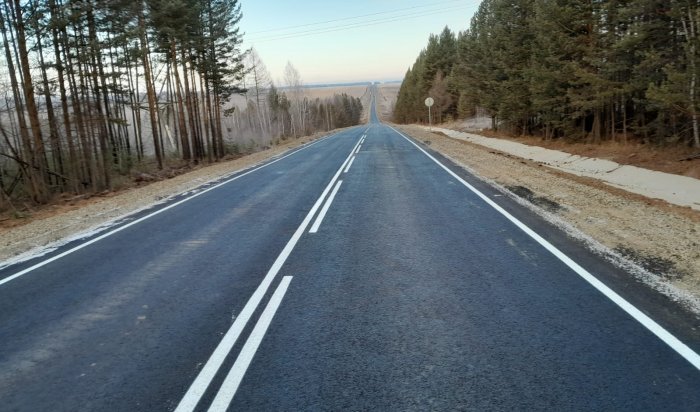 В Братском районе отремонтировали дорогу «Подъезд к селу Ключи-Булак»