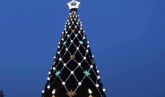 Главную городскую елку в Иркутске зажгут 1 декабря