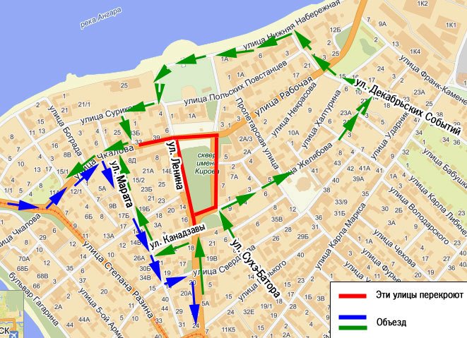 Онлайн карта транспорта иркутск