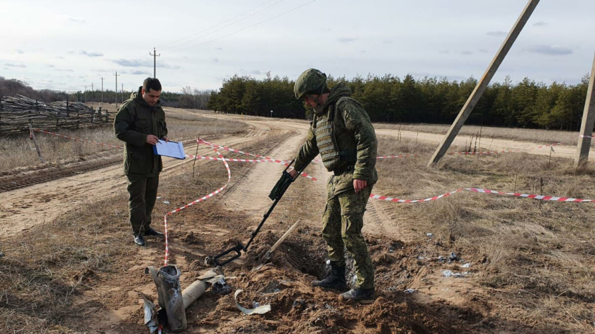 В Ростовской области взорвался снаряд с Украины