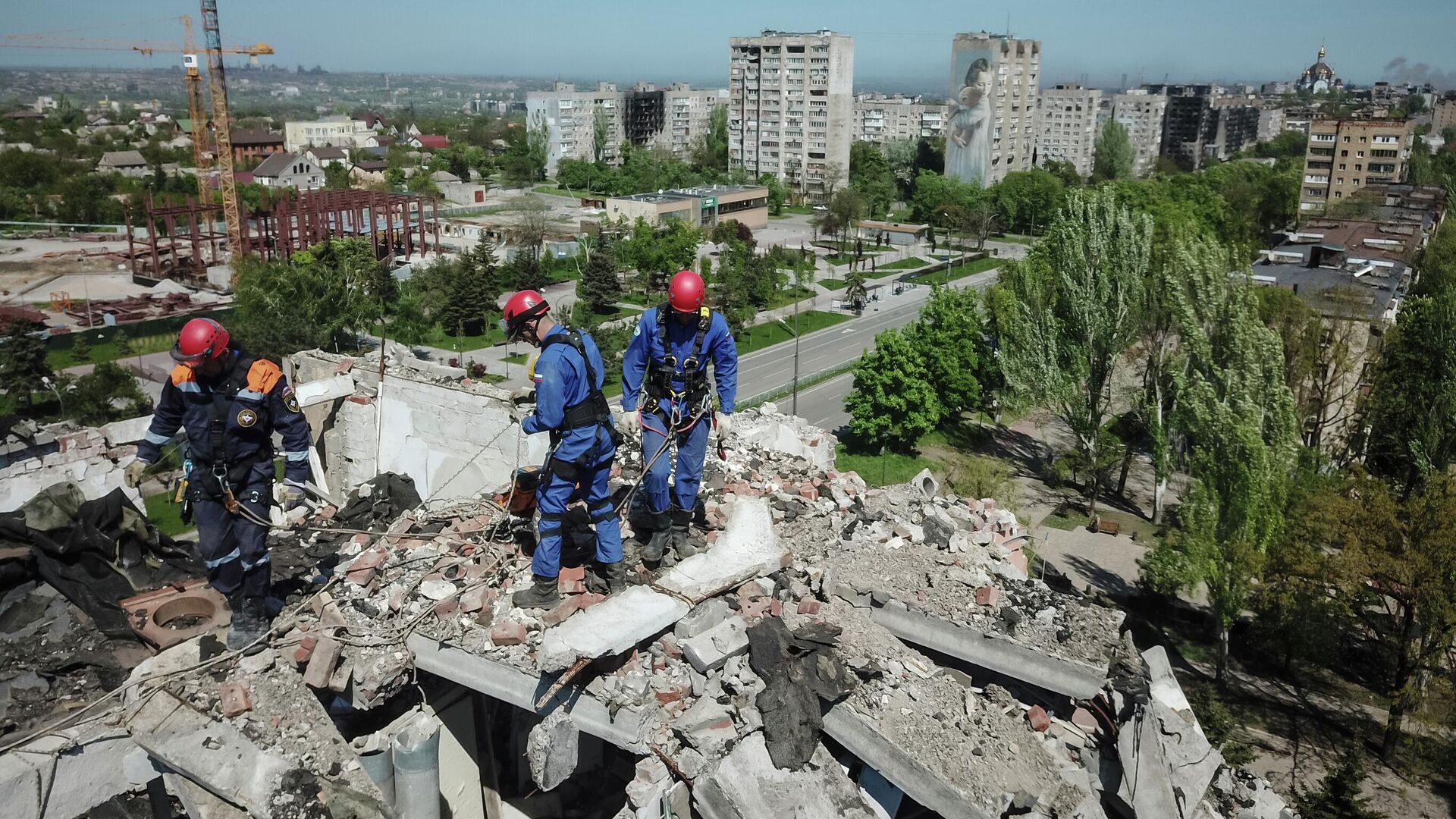 Мариуполь восстановление города фото