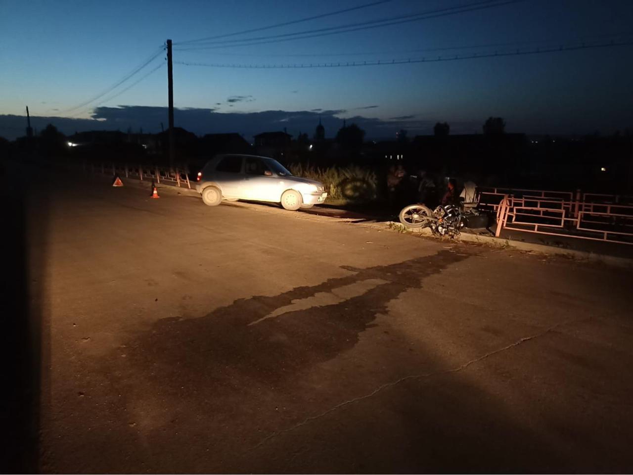 Авария мотоциклиста вчера Ивановская область