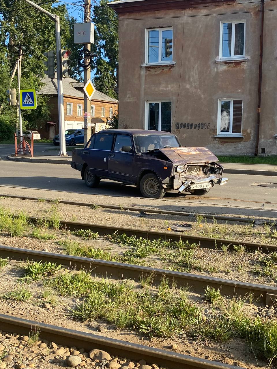 ДТП с участием трех автомобилей произошло в предместье Рабочее Иркутска |  23.08.2023 | Новости Иркутска - БезФормата